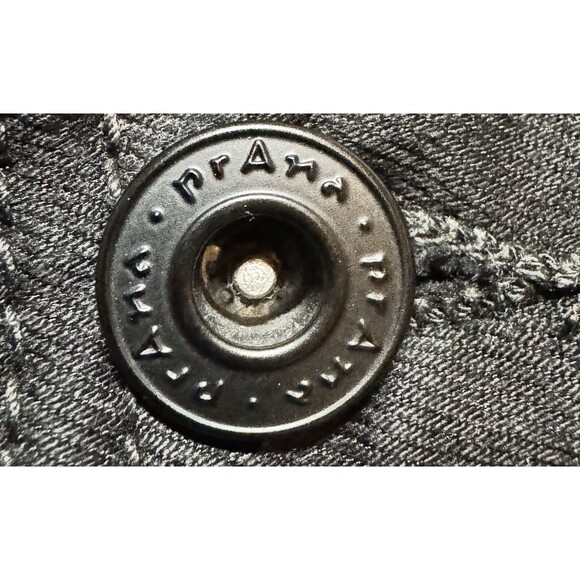 PrAna Black Slim Fit Straight Leg Pants Size 32x32 Hiking Outdoors Jeans - Picture 7 of 10